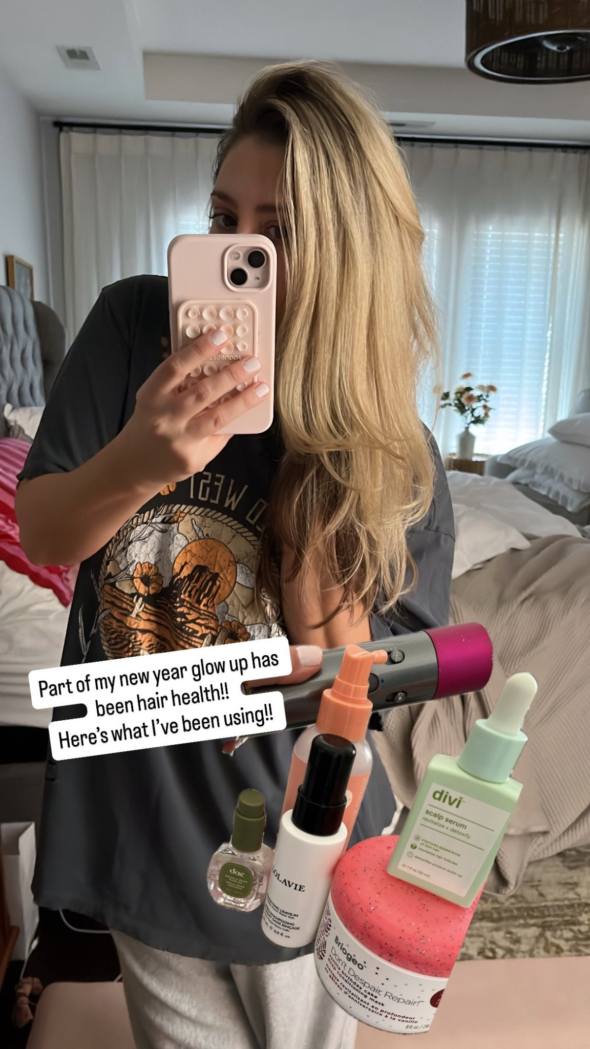 All of the hair products I’ve been using!! 

#LTKdayinmylife #LTKmomlife #LTKselfcare