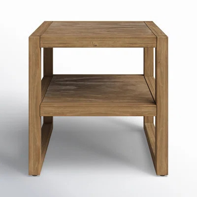 Modica Solid Wood End Table with Storage | Wayfair North America