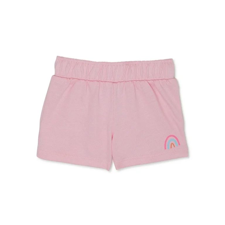 Garanimals Baby Girl Graphic Jersey Short, Sizes 0-24 Months | Walmart (US)