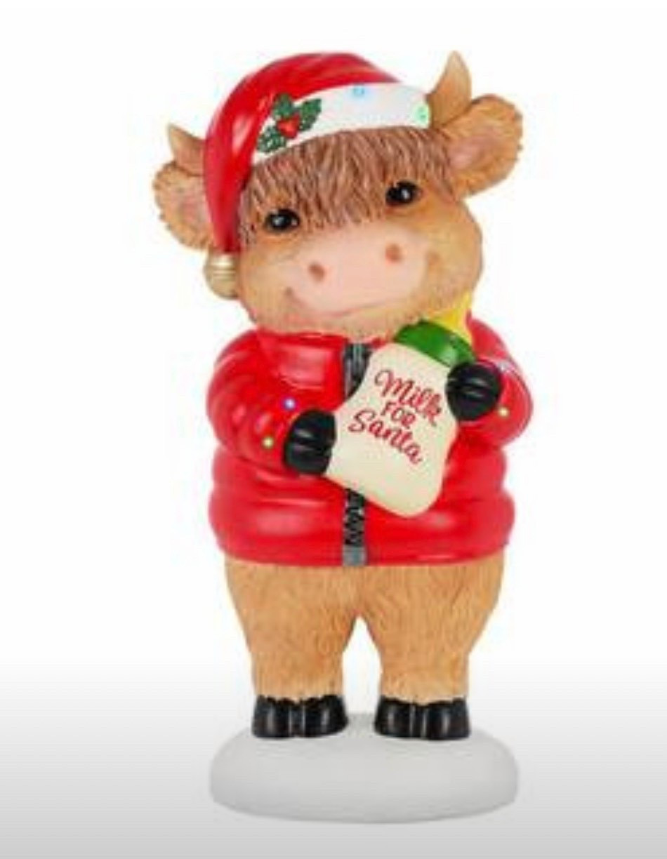 Highland cow  Christmas decor. New edition to the front porch this year! 

#LTKHome #LTKU #LTKHoliday