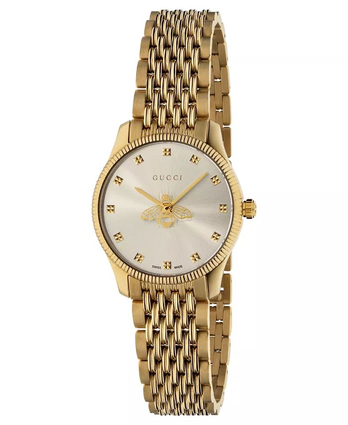 G-Timeless Gold PVD Stainless Steel Bracelet Watch 29mm | Macy's