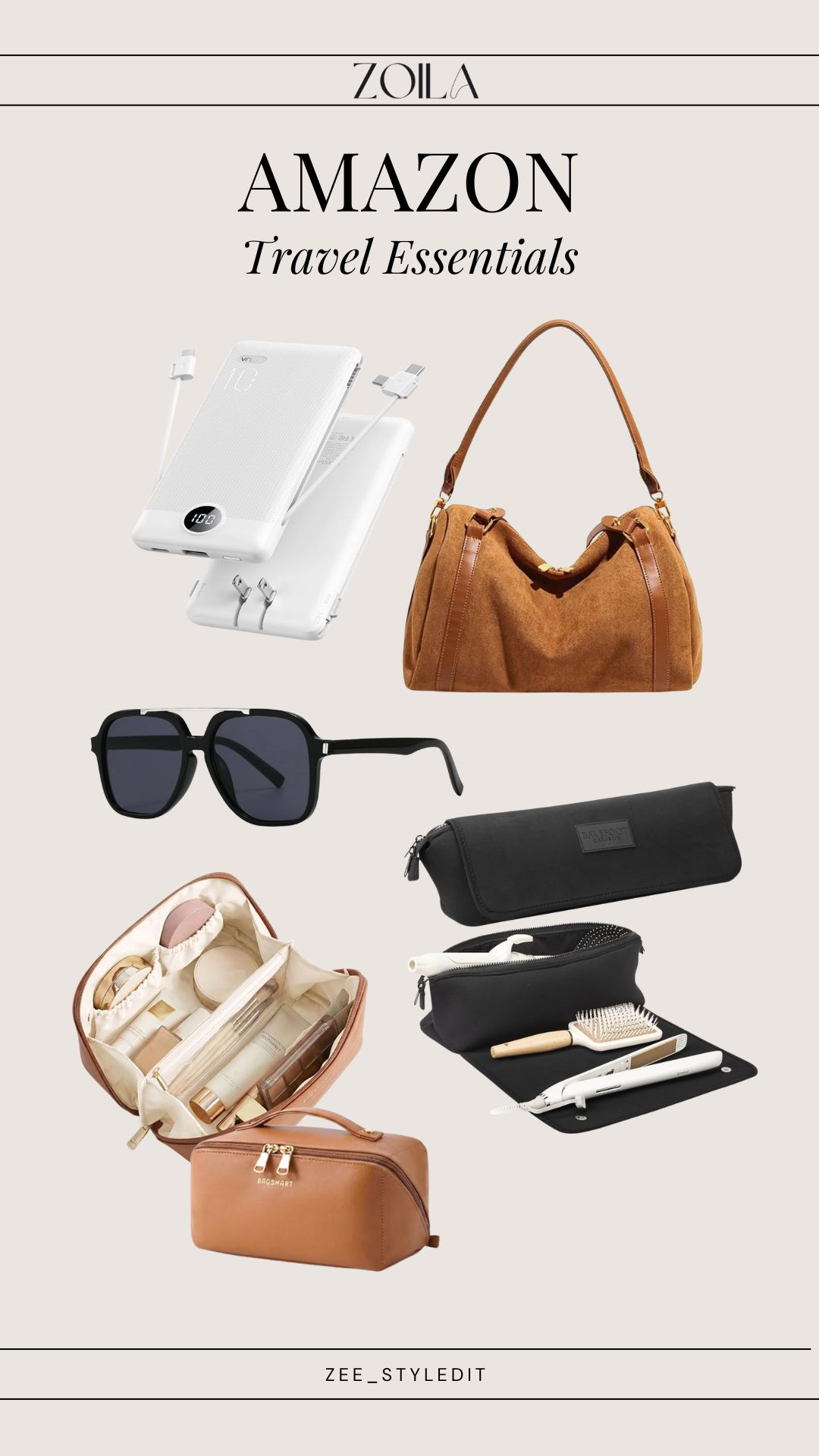 AMAZON Travel Essentials! 

 #LTKdayinmylife #LTKgrwm #LTKTravel