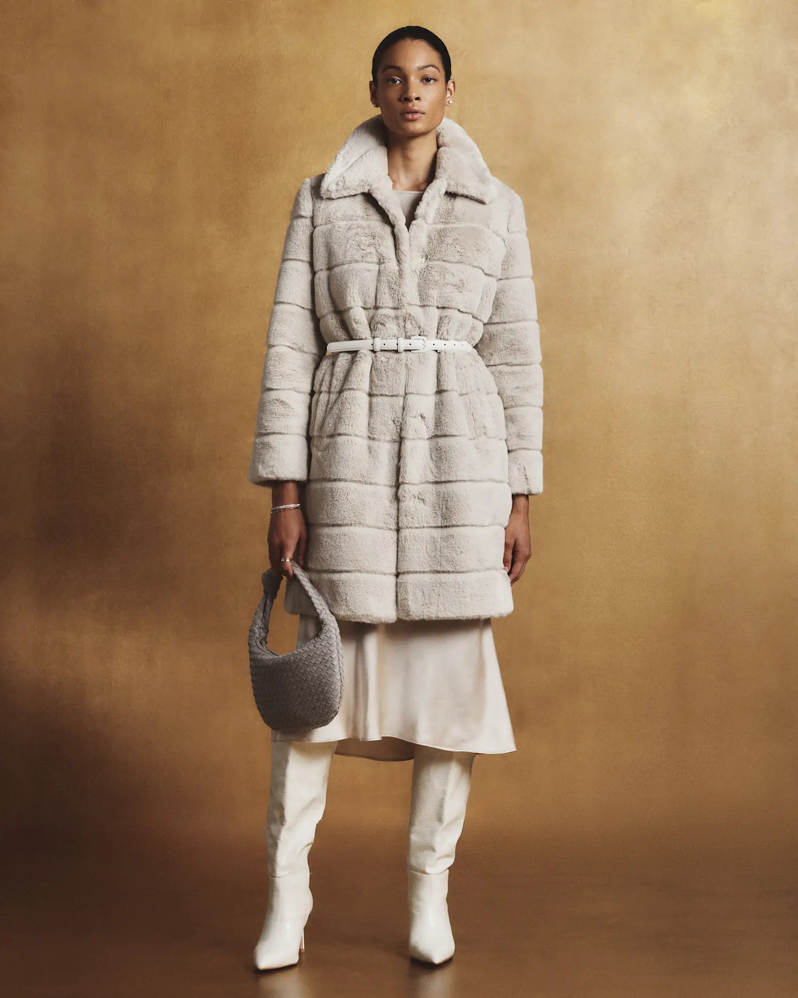 Faux Fur Long Coat | Quince