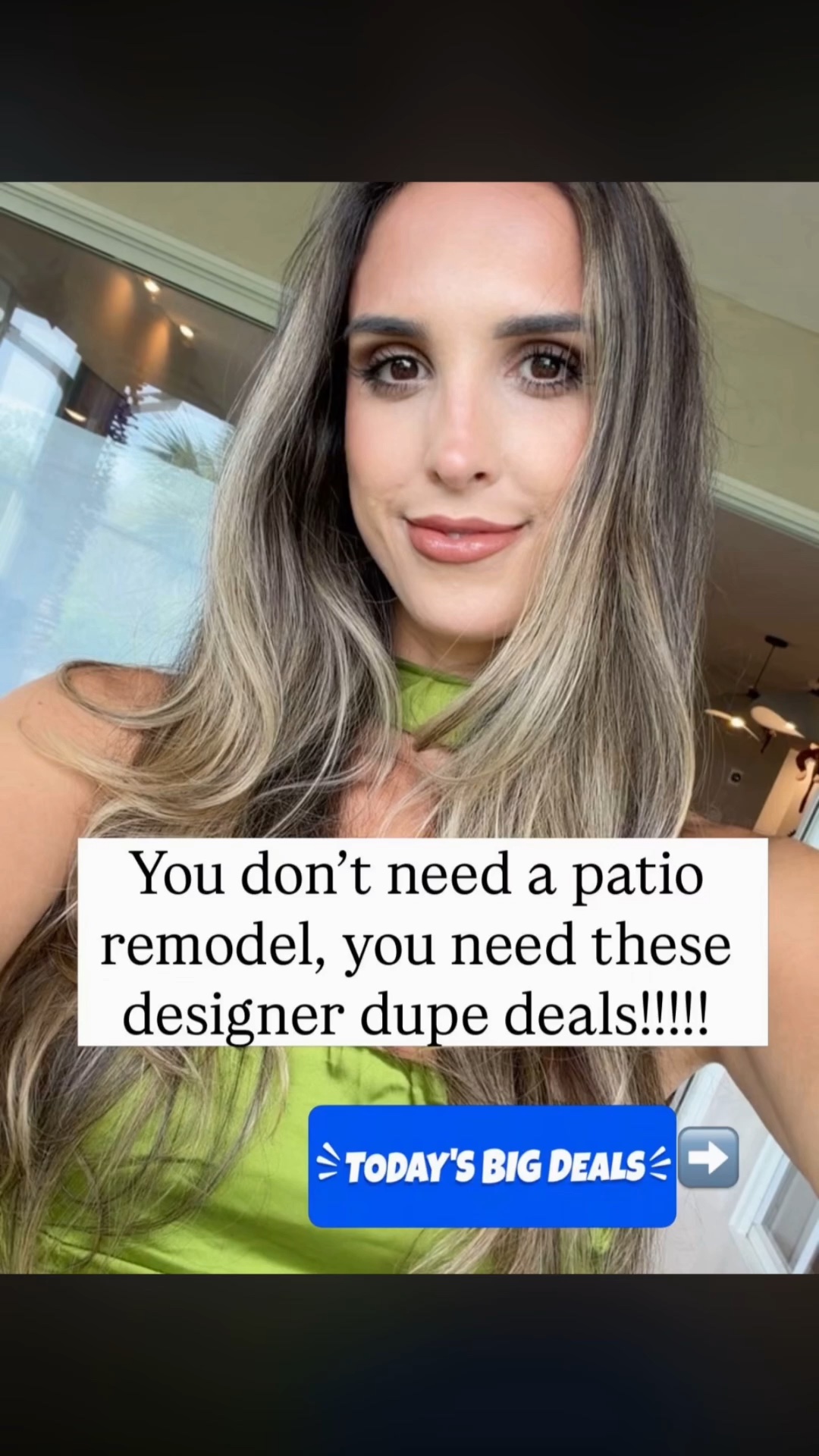 You don’t need a patio remodel, you need these designer dupe deals!!!