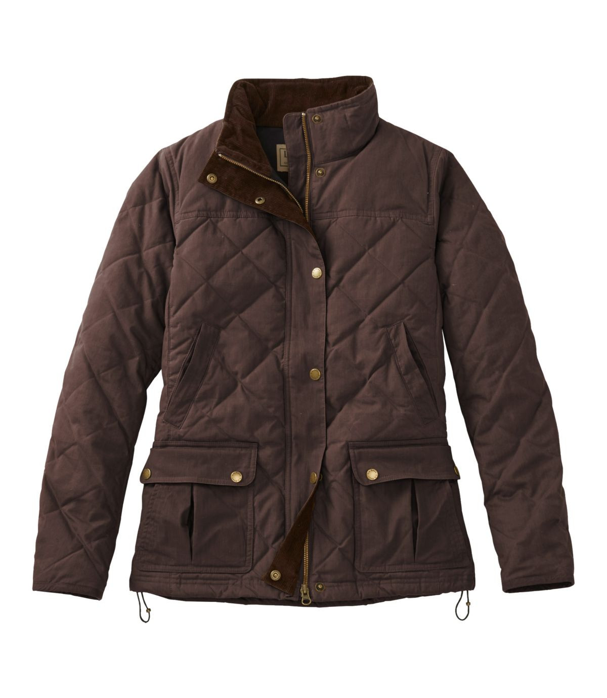 Women's L.L.Bean Upcountry Waxed-Cotton Down Jacket | L.L. Bean