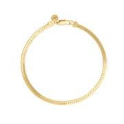Snake Chain Bracelet in Gold | Astrid and Miyu