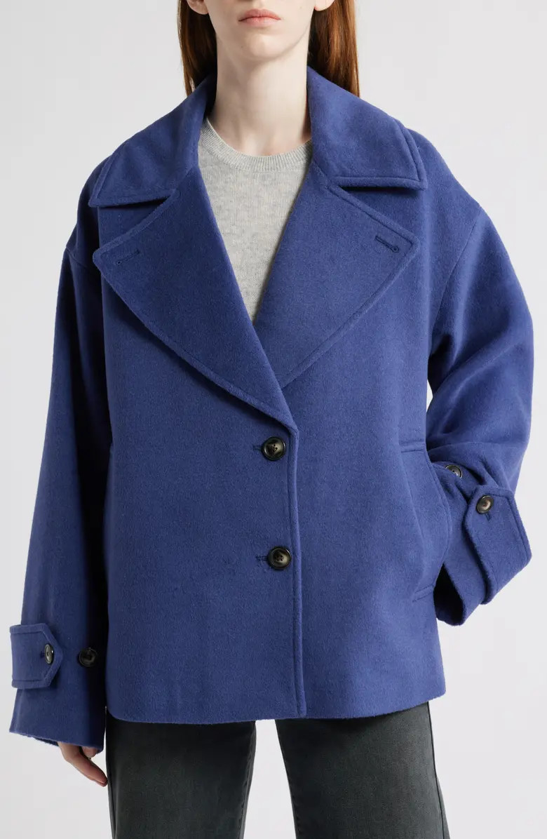 Bernardo Single Breasted Crop Coat | Nordstrom | Nordstrom