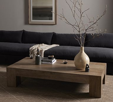 Fia Rectangular Coffee Table (70") | Pottery Barn (US)