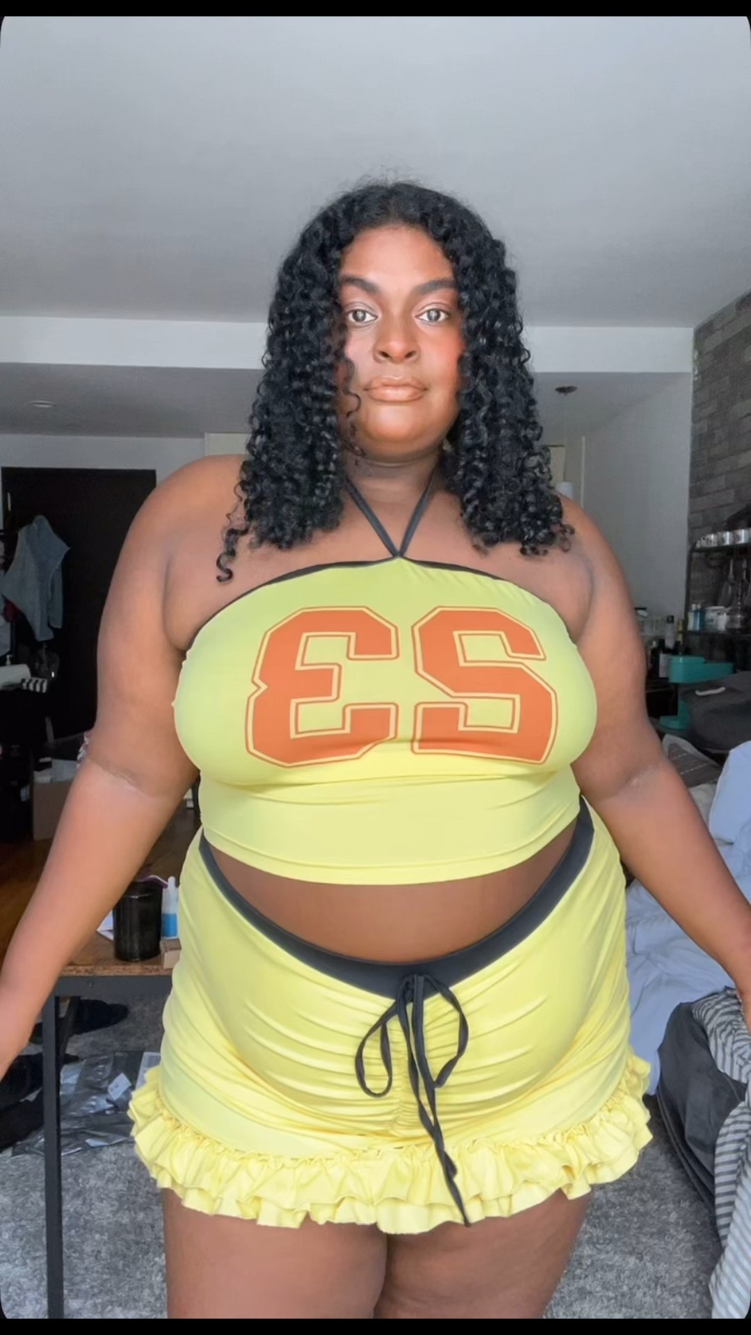 Shein came through for the curvy girls again 😍✨ This look is giving effortless slay—from the fit to the vibe, I feel GOOD in this! Linked it all on my LTK for my plus-size baddies who want style and comfort 💅🏽💖

Hashtags:
#SheinPlusSize #CurvyAndConfident #LTKFinds #PlusSizeOOTD #SheinStyleInspo #CurvyGirlSlay #AffordablePlusFashion #LTKCurveLooks #BodyPositiveStyle #SheinTryOn #PlusSizeStyleGoals #SheinFashion #CurvesInStyle #LTKOutfits #CurvyCutie
