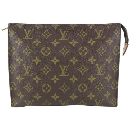 Louis Vuitton Monogram Toiletry Pouch 26 Cosmetic Case 914lv34 | Walmart (US)