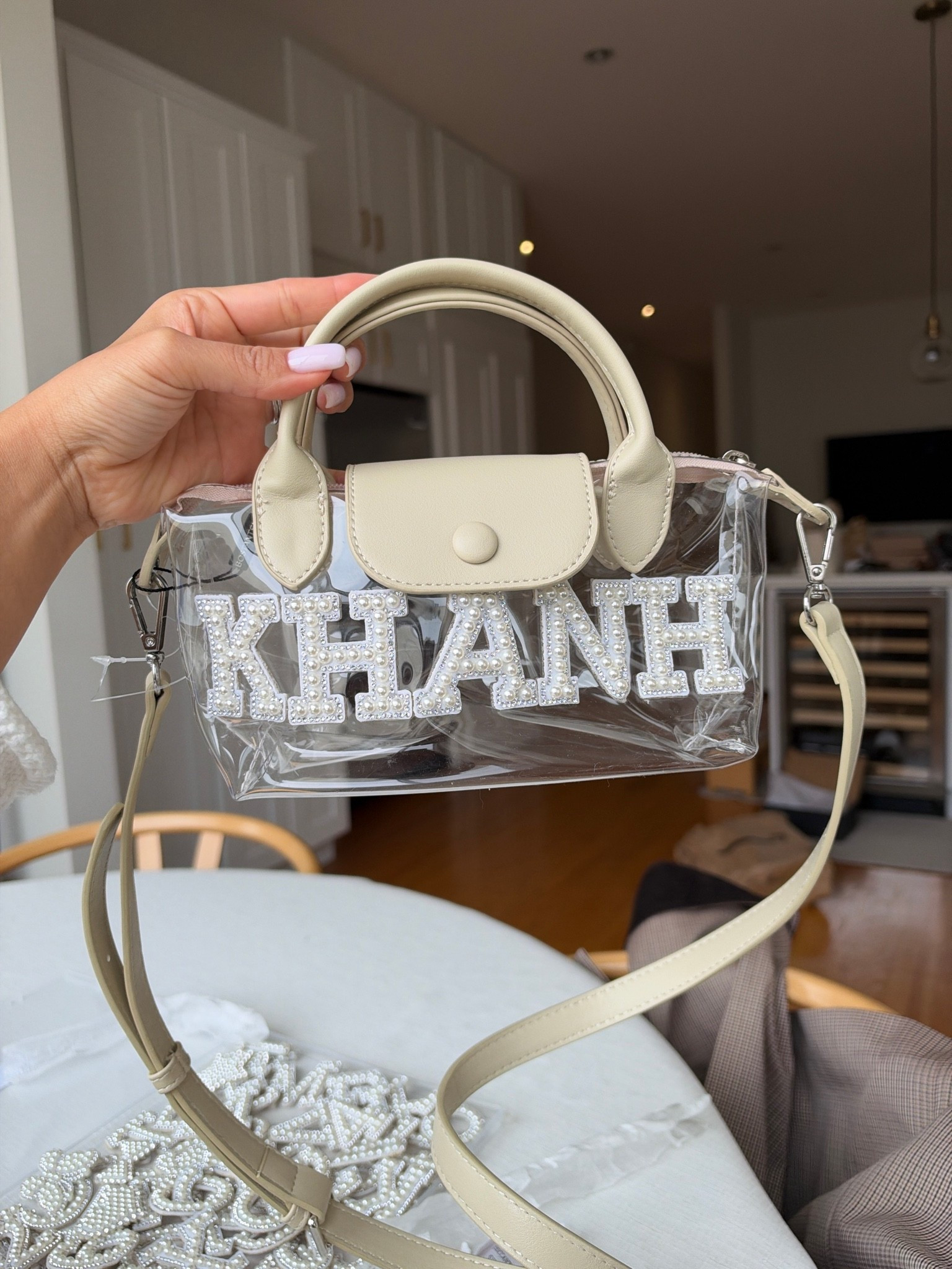 DIY personalized stadium bag!! 

Clear bag, stadium bag, concert bag, customized bag, personalized bag