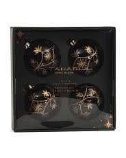 Set Of 4 5in Bauble Ornaments | Home | TJ Maxx | TJ Maxx