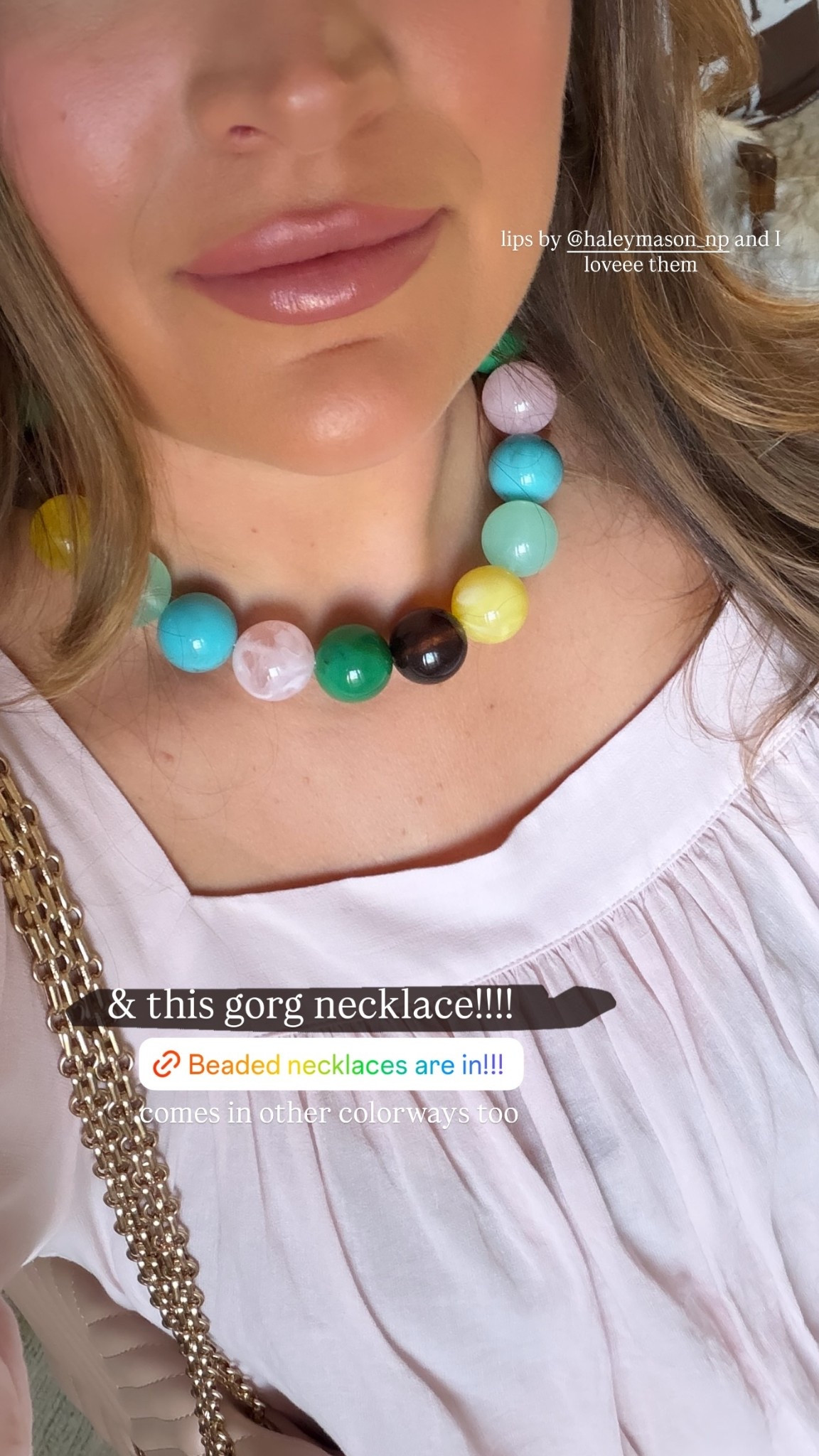 & this gorg necklace!!!! 25% off.   comes in other colorways too