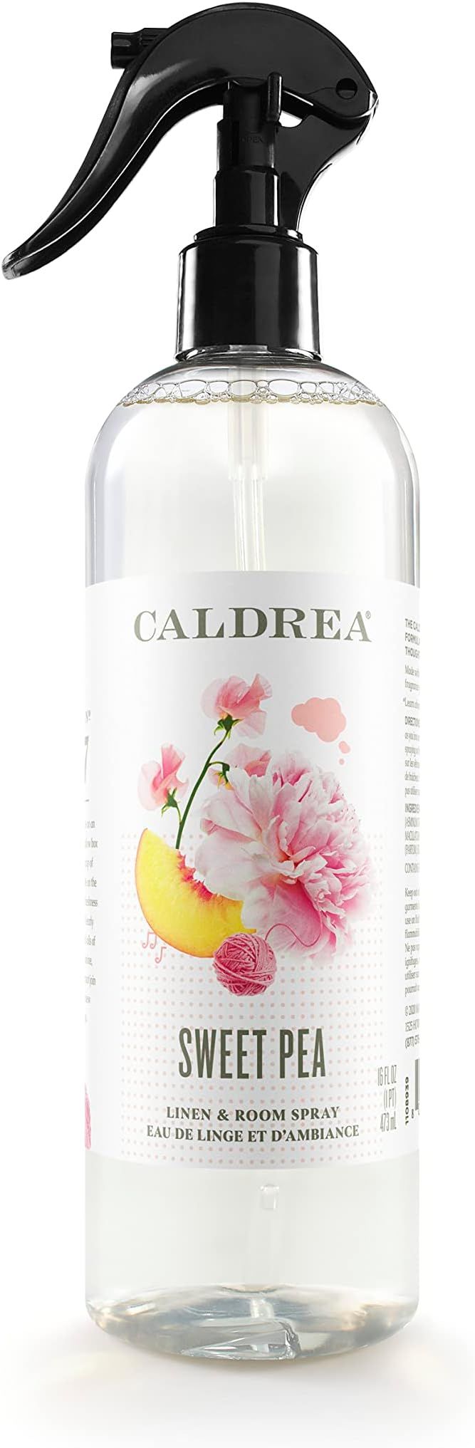 Caldrea Linen and Room Spray Air Freshener, Made with Essential Oils, Plant Derived Ingredients, ... | Amazon (US)