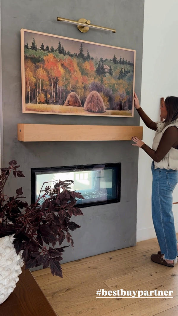 Samsung The Frame TV has completely changed the look and feel of our living room.