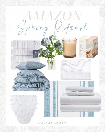 Amazon Spring Refresh

Amazon home, spring home, spring decor, home refresh, Amazon home decor, affordable home decor, coastal home, coastal decor, coastal style, illume far & away boxed votive candle, 100% Egyptian cotton sheets, 1000 thread count white bed sheets, 100% cotton waffle weave blanket, linen duvet cover set, 3 piece Belgian flax breathable bedding, spring bedding, textured terracotta pointed polka dot planter, white planter, artificial snowball viburnum 4pcs, real touch faux hydrangea, reversible spa rug 100% cotton striped dry mat for tub, non-slip absorbent dry mat, bath towel set 

#LTKstyletip #LTKhome #LTKSeasonal