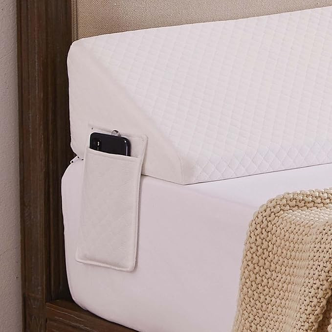 Homemate Queen Size（60"x10"x6"） Bed Wedge Pillow Stopper - Bed Gap Filler(0-8") - Headboard P... | Amazon (US)
