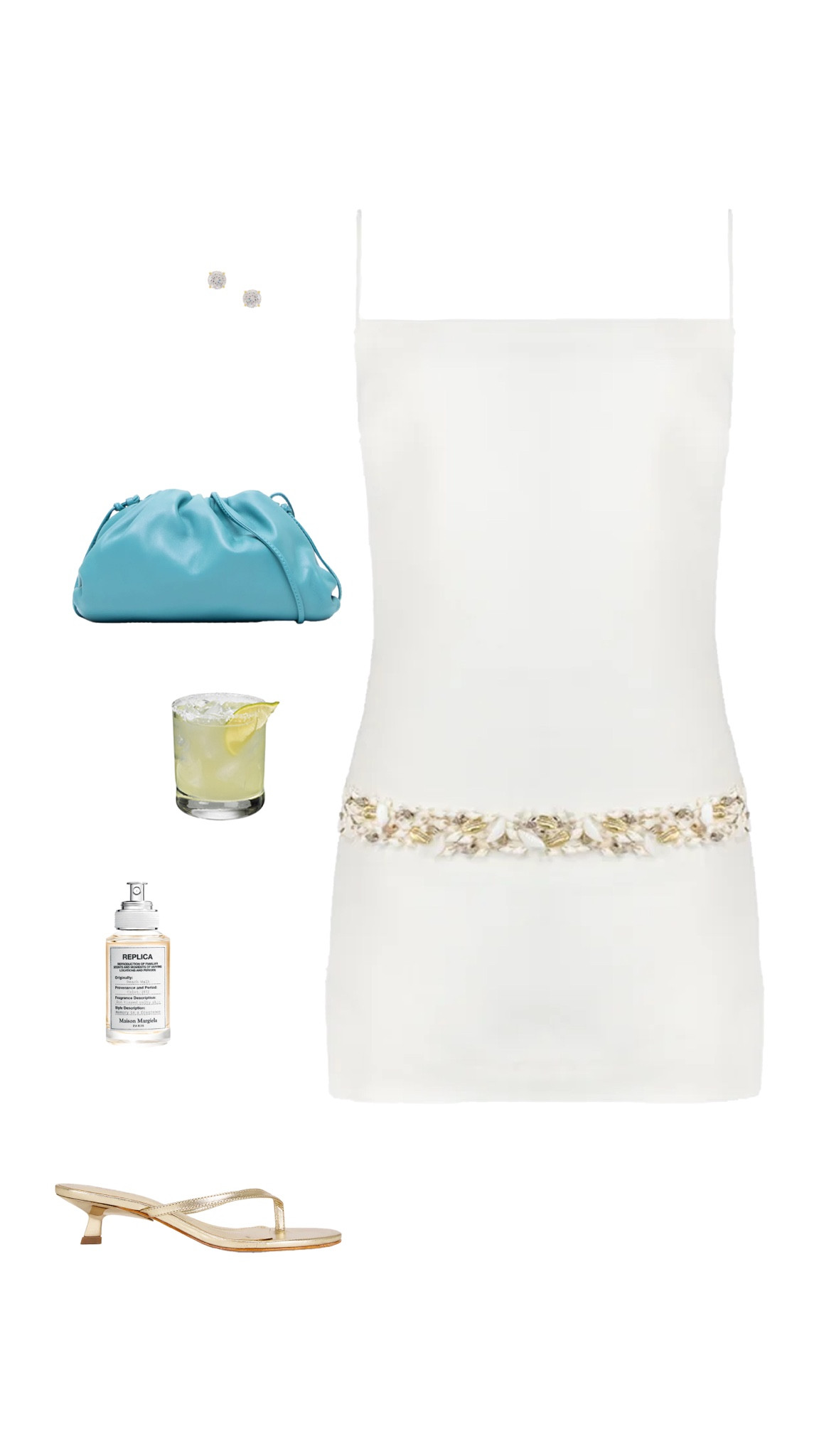 Summer dress outfit idea 🍋‍🟩