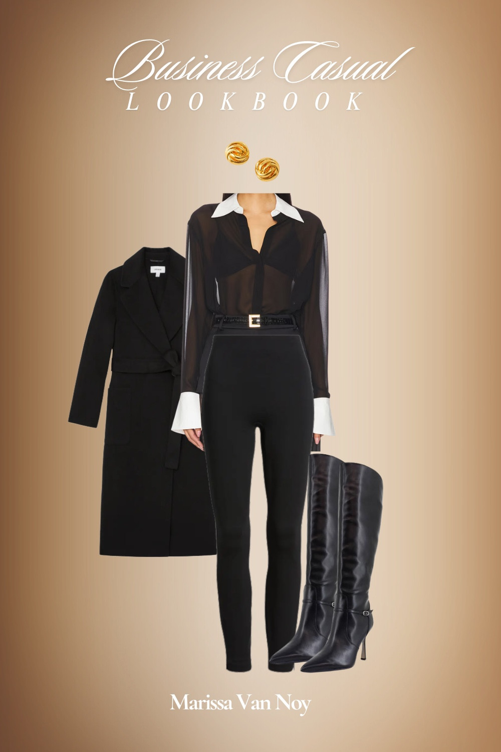 All black OOTD inspired by my outfit from the Ravens Women’s Luncheon 💜🐦‍⬛  My sunglasses are Amazon, my long tailored jacket is Scanlan Theodore, top is Rony Kobo (same one I wore under my BYU sweatshirt believe it or not!!), my leggings are Spanx, my tall black heeled boots are Sam Edelman, and my lip stain is Huda Beauty. My clip on earrings are vintage Chanel, and I linked some similar finds.

#LTKootd #LTKmomlife #LTKdayinmylife