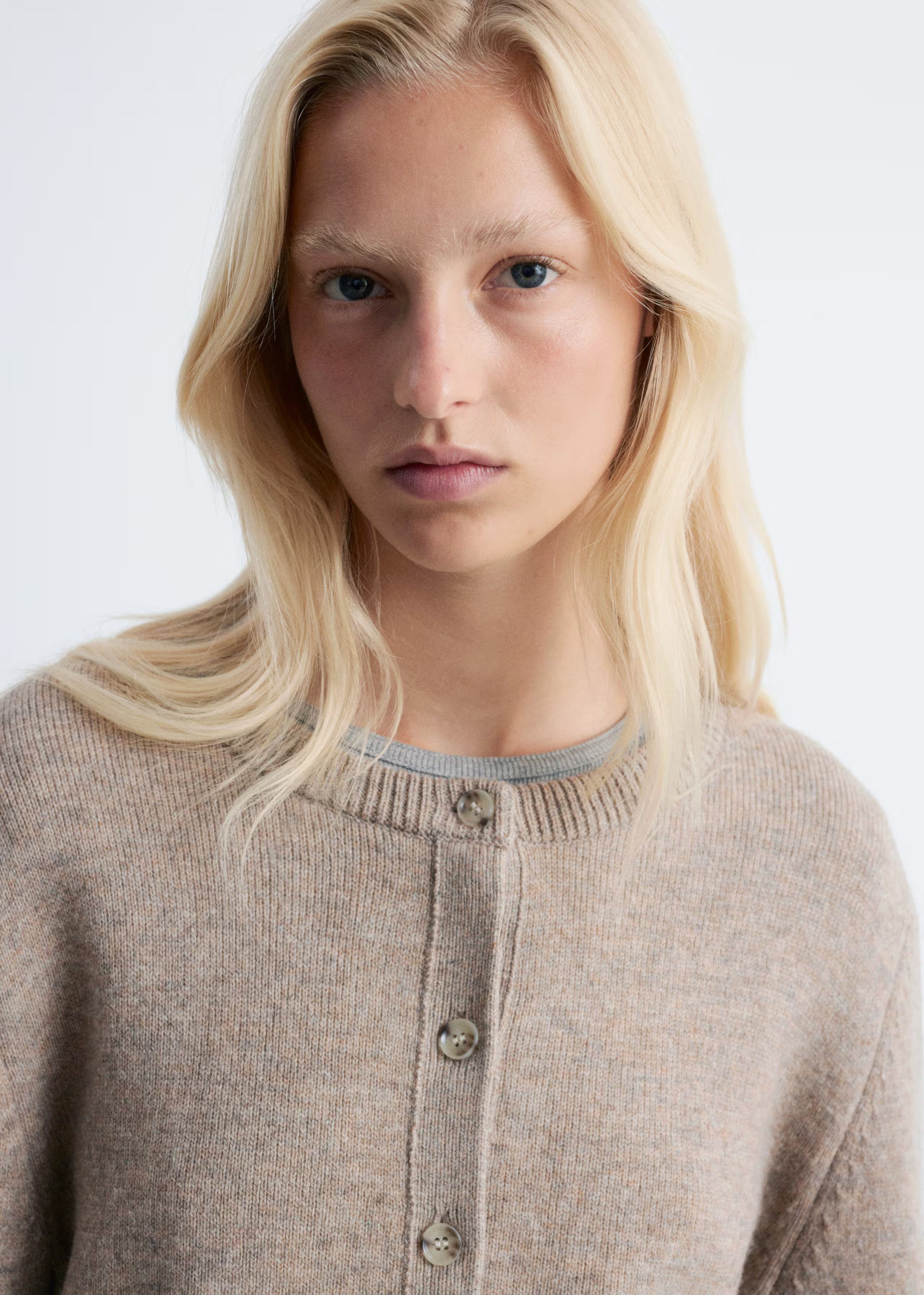 Verkürzte, kastenförmige Strickjacke | & Other Stories EU