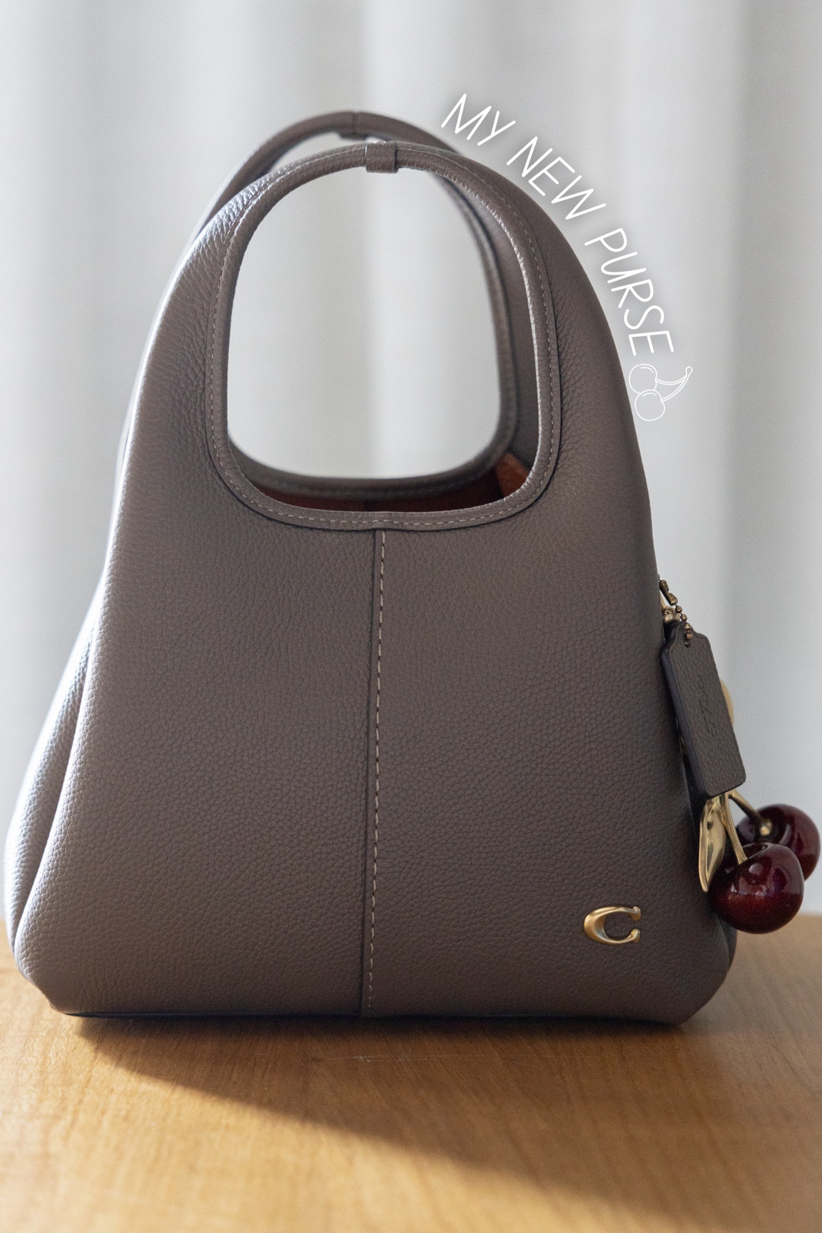 Perfect Fall Bag with Cherry Charm 

#LTKStyleTip #LTKItBag