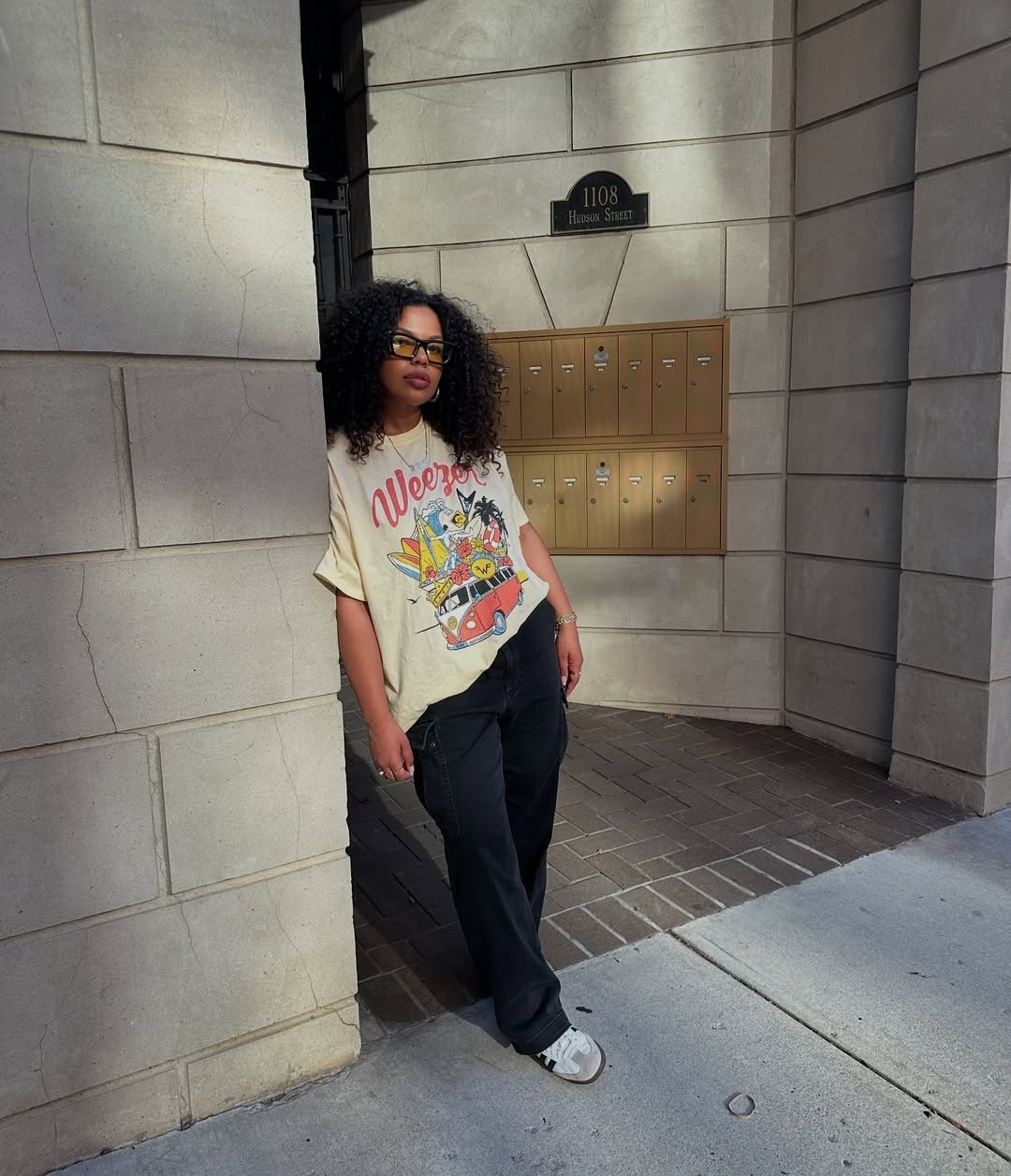 Cargos and a baggie tee 

#LTKMidsize #LTKSeasonal #LTKStyleTip