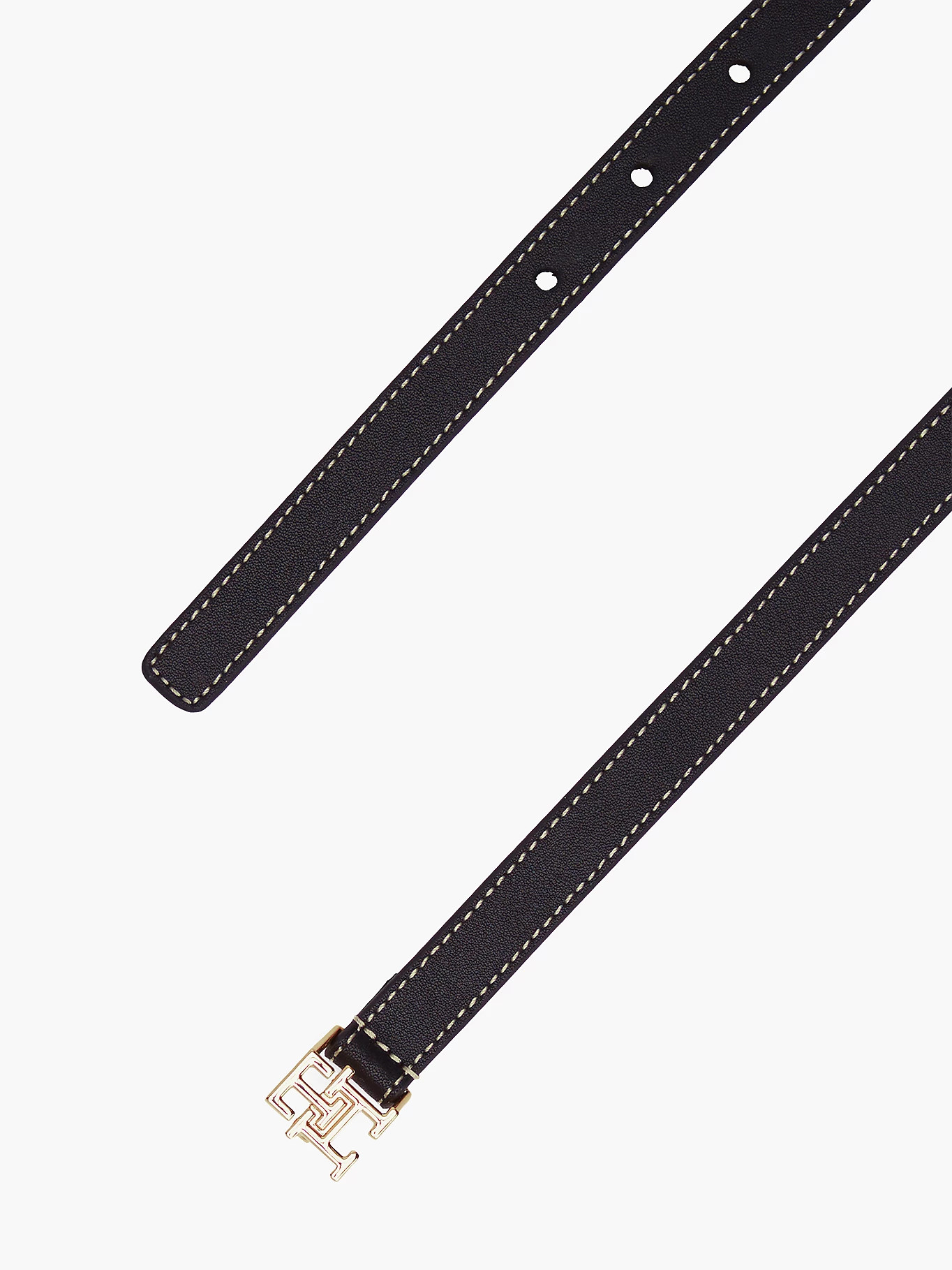 TH Monogram Plaque Buckle Leather Belt | Tommy Hilfiger UK