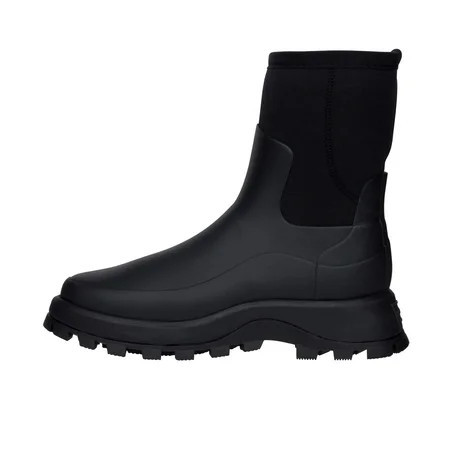 Hunter Women s City Explorer Short Neoprene Boots Black 7 M US | Walmart (US)