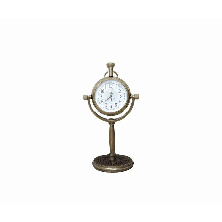 AWF Elegant Brass Table Clock with Vintage Nautical Design | Walmart (US)