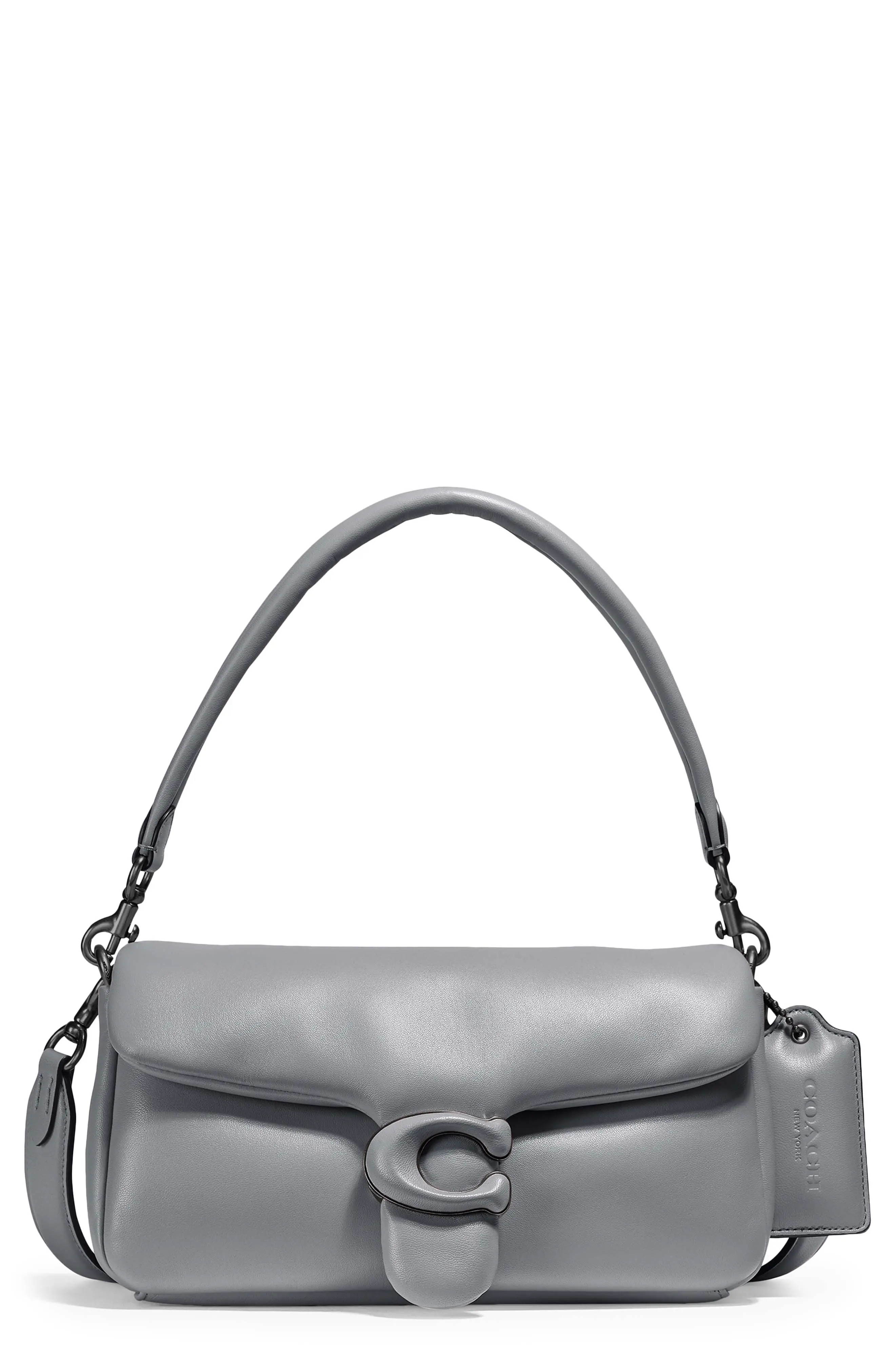 Coach Pillow Leather Crossbody Bag - Grey | Nordstrom