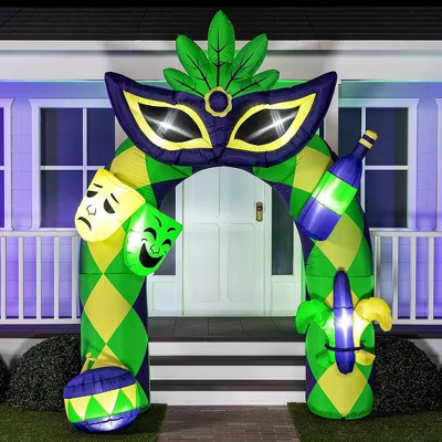 Mardi Gras Inflatable Yard Decoration | Target