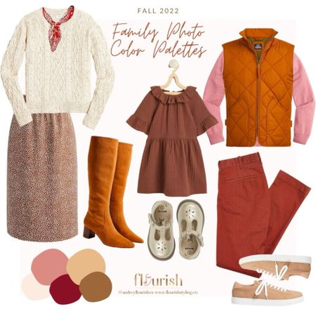 With fall quickly approaching, we thought it would be a great time to curate a collection of outfits for fall family photos in coordinating color palettes! This takes the work out of trying to find outfits that work together without being overly matchy. 

#LTKkids #LTKfamily #LTKSeasonal