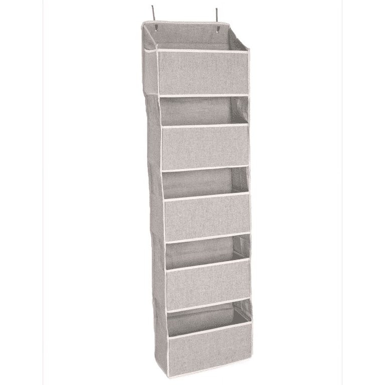 Better Homes & Gardens 5 Tier Over the Door Closet Organizer Shelf with Hooks | Walmart (US)