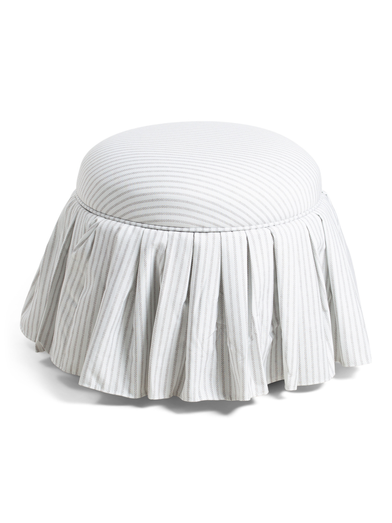 20x18 Emily Round Storage Ottoman | Poufs & Ottomans  | Marshalls | Marshalls
