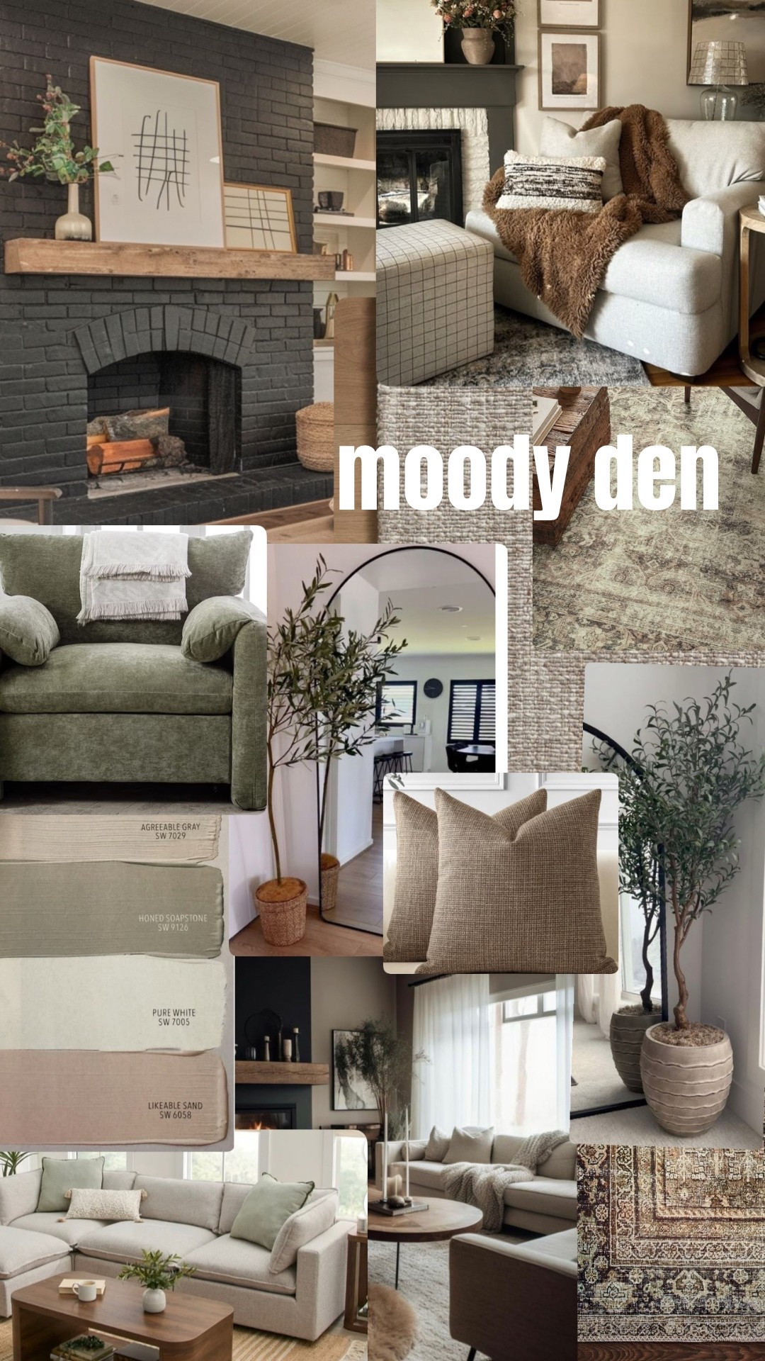 Designing rooms based on a mood. A moody den, to snuggle up and read a book in or drink a glass of wine! 

Mood, den, small spaces, paint, fireplacee

#LTKStyleTip #LTKHome