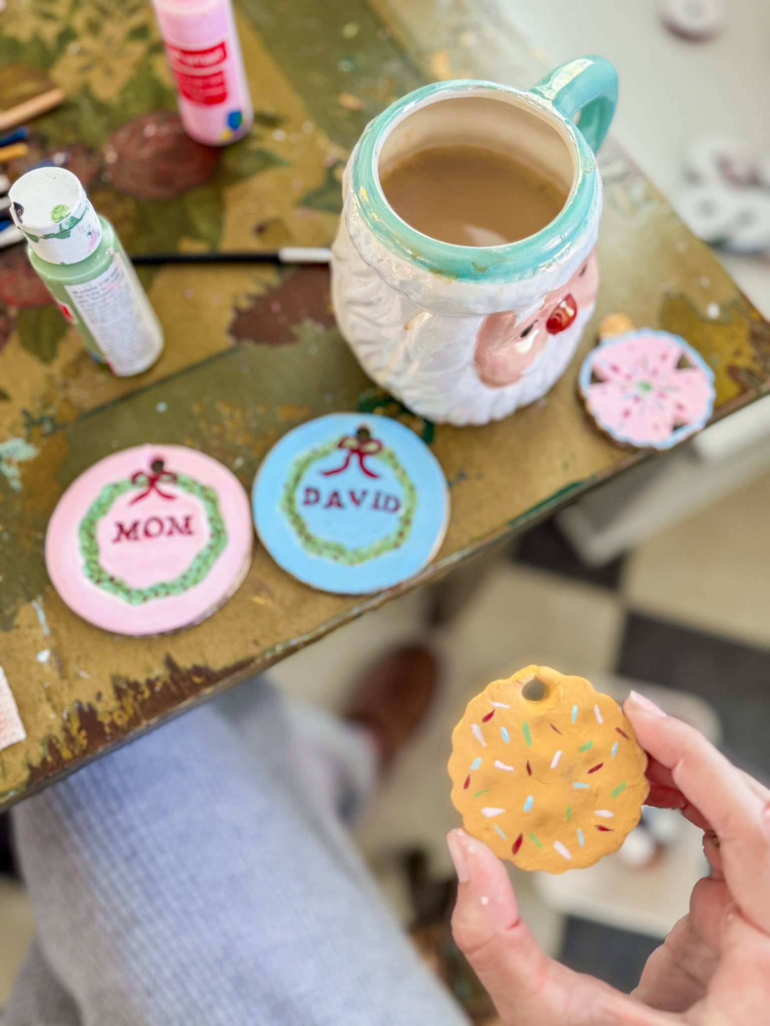 Clay ornaments ❄️

#LTKGiftGuide #LTKHoliday #LTKmorningroutine