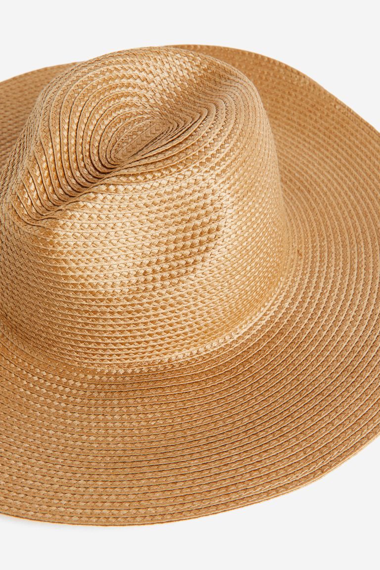 Straw Hat - Beige - Ladies | H&M US | H&M (US + CA)