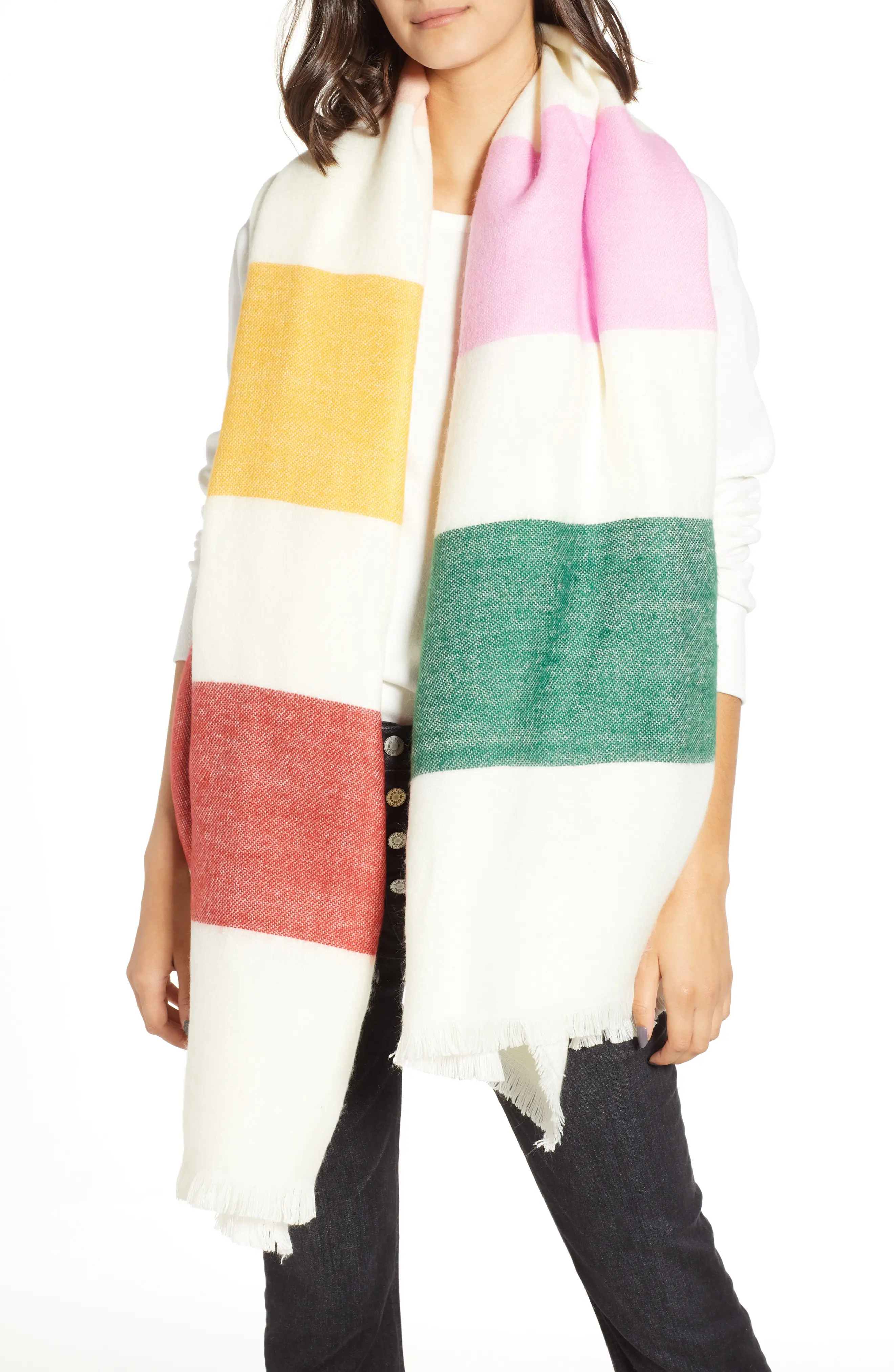 Madewell Multi Stripe Scarf | Nordstrom