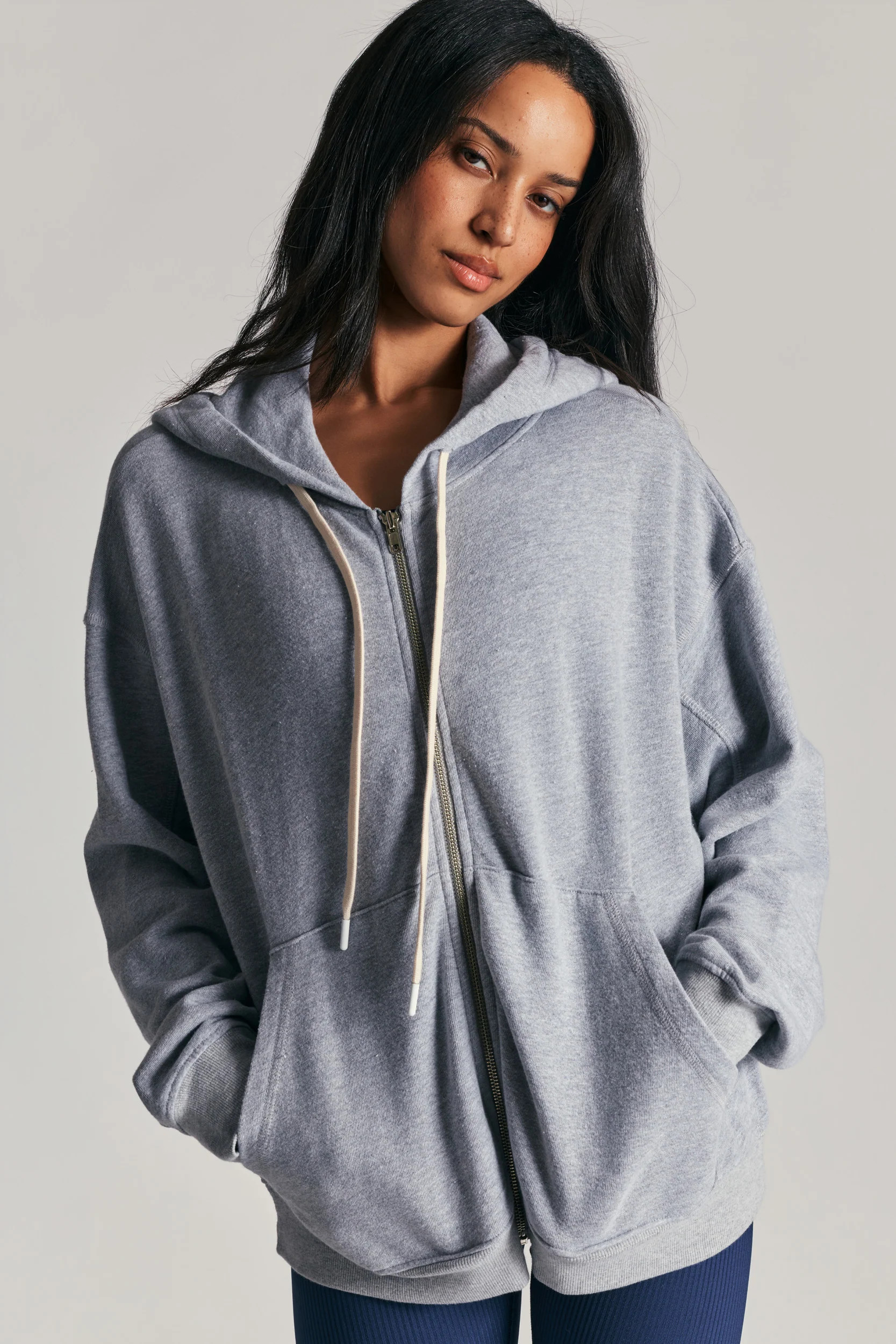 Boyfriend Zip Up Hoodie | Year of Ours