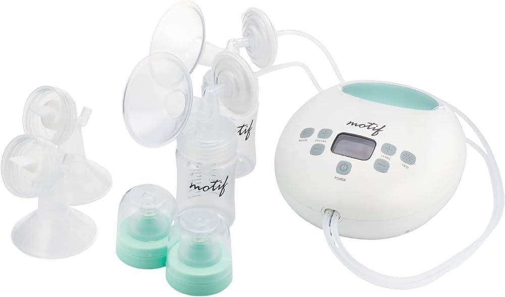 Motif Medical Luna with Battery Double Electric Breast Pump, Portable Breast Pump with Battery - ... | Amazon (US)