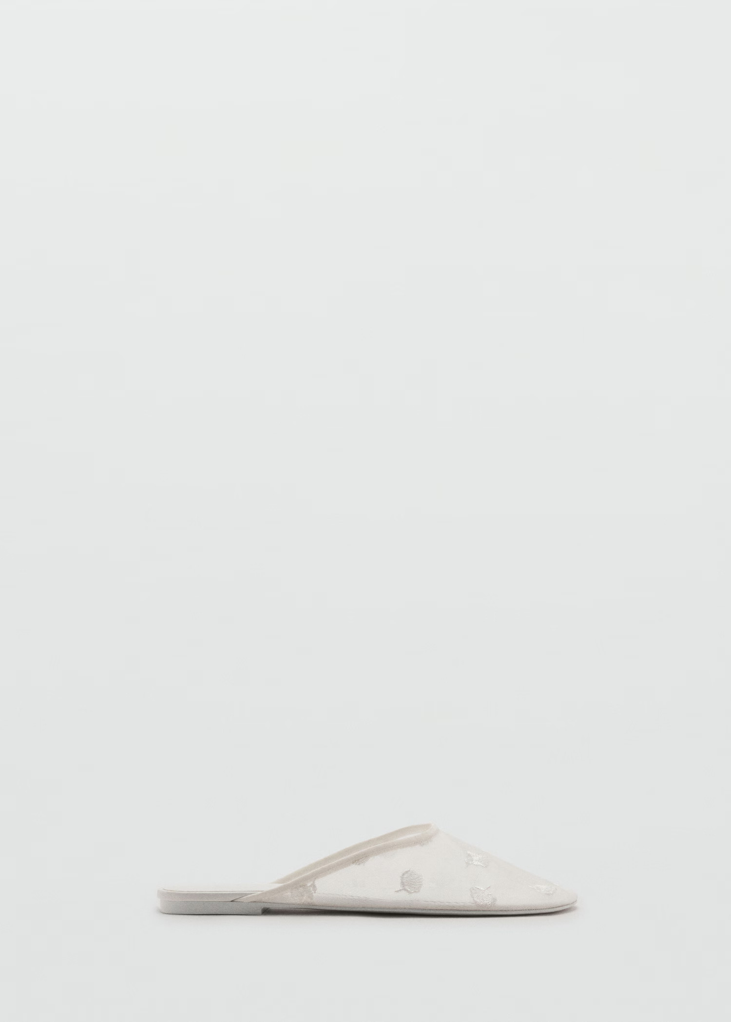 Embroidered mesh shoes - Women | MANGO USA | Mango (US/MX/AU)