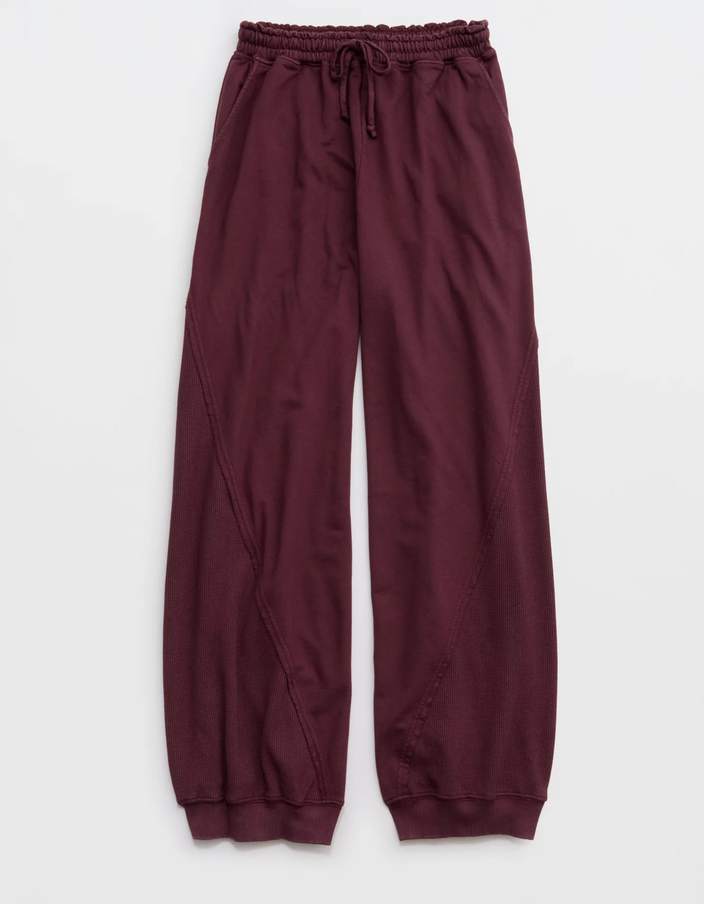 New + Matching Set Aerie Unwind Waffle Jogger | American Eagle Outfitters (US & CA)