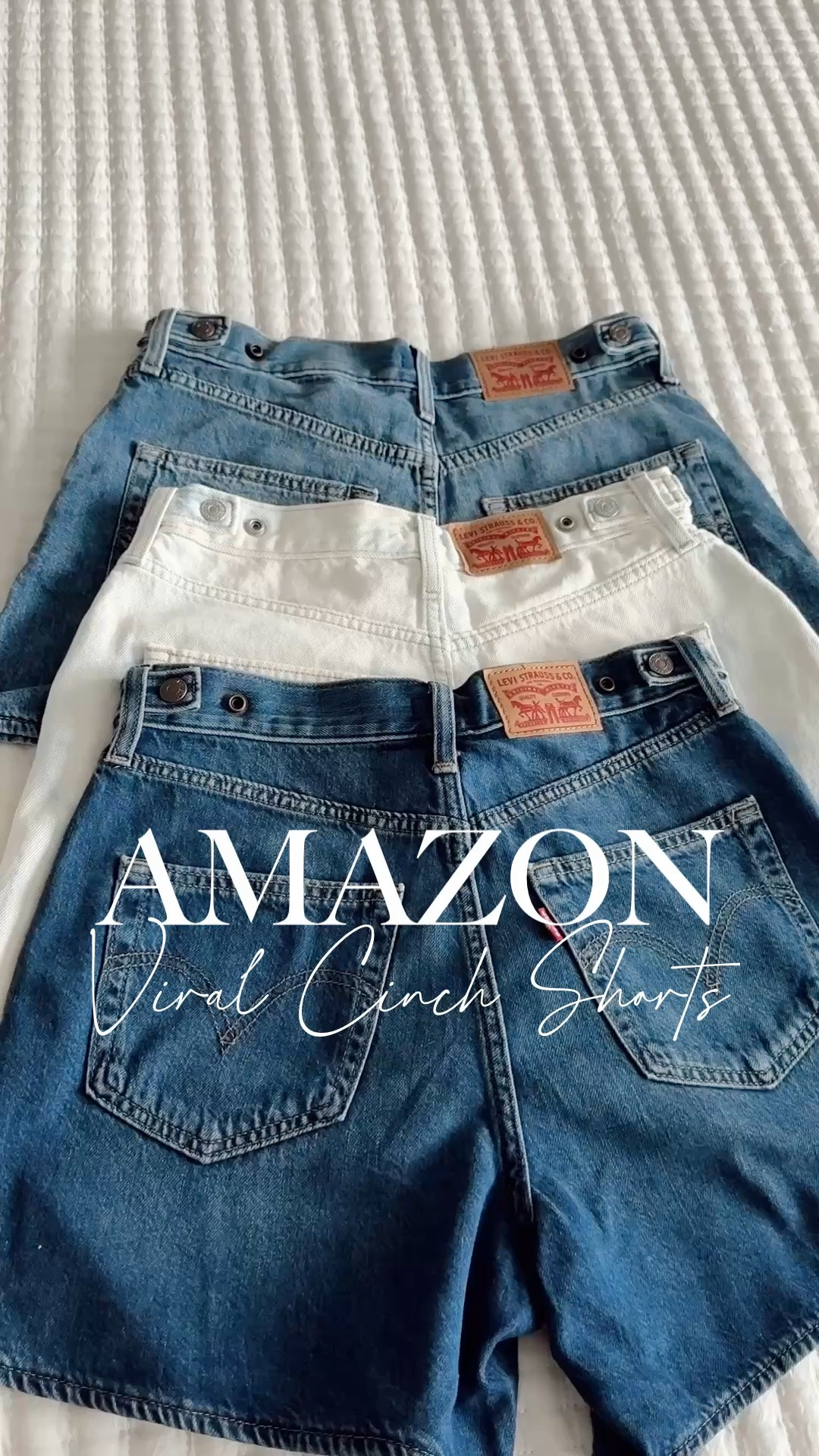 The viral cinch waist Levi’s in Shorts!!!!! Loving all of the washes they have available

#LTKootd #LTKgrwm