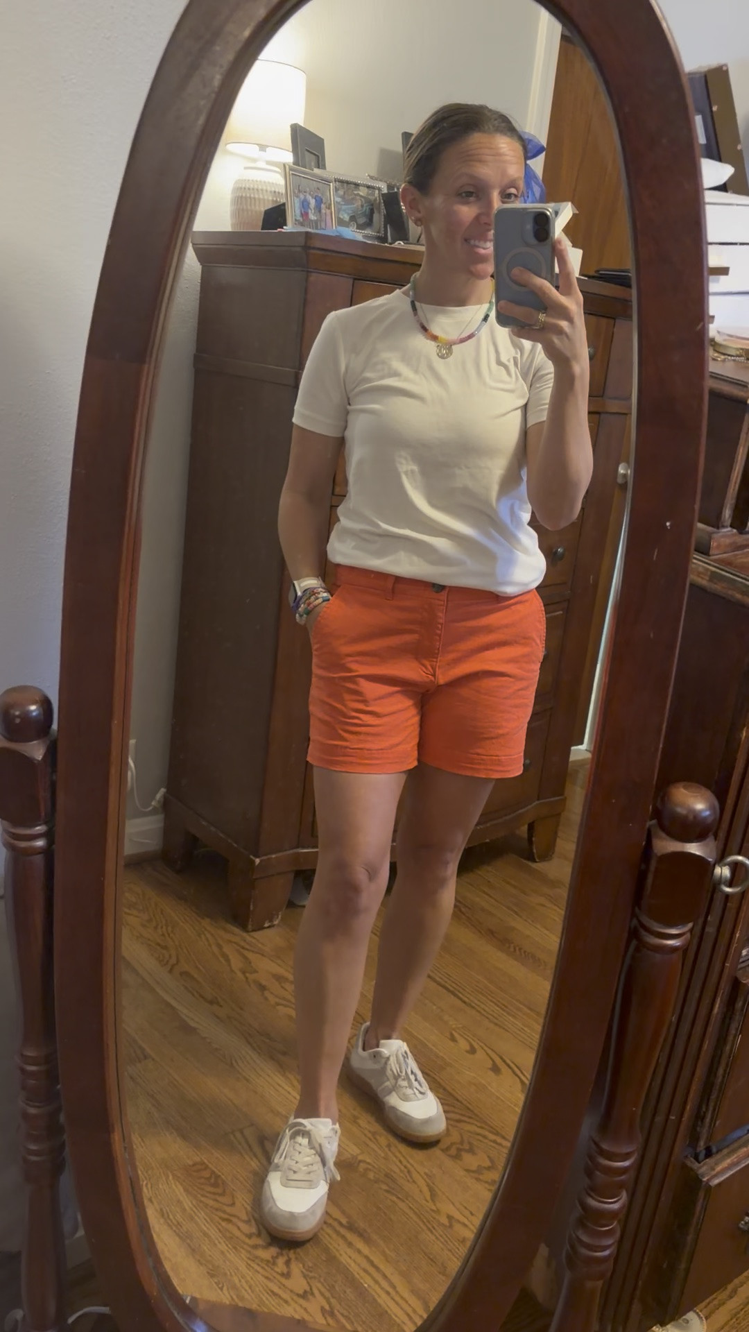 The weather is popping up feeling summery so I grabbed these faves to wear for school.  This shirt is so soft and only $10! These are a 5” short, which sometimes I cuff, also ON SALE! 


#LTKSaleAlert #amazon @gapstyle @Etsy #monogramnecklace #beadednecklace #tennisshoes #fashionsneakers #shorts #LTKstorytime #LTKvlog #LTKSaleAlert #fashionsneakers #sneakers #tennisshoes #favetee

#LTKdayinmylife #LTKootd #LTKOver40