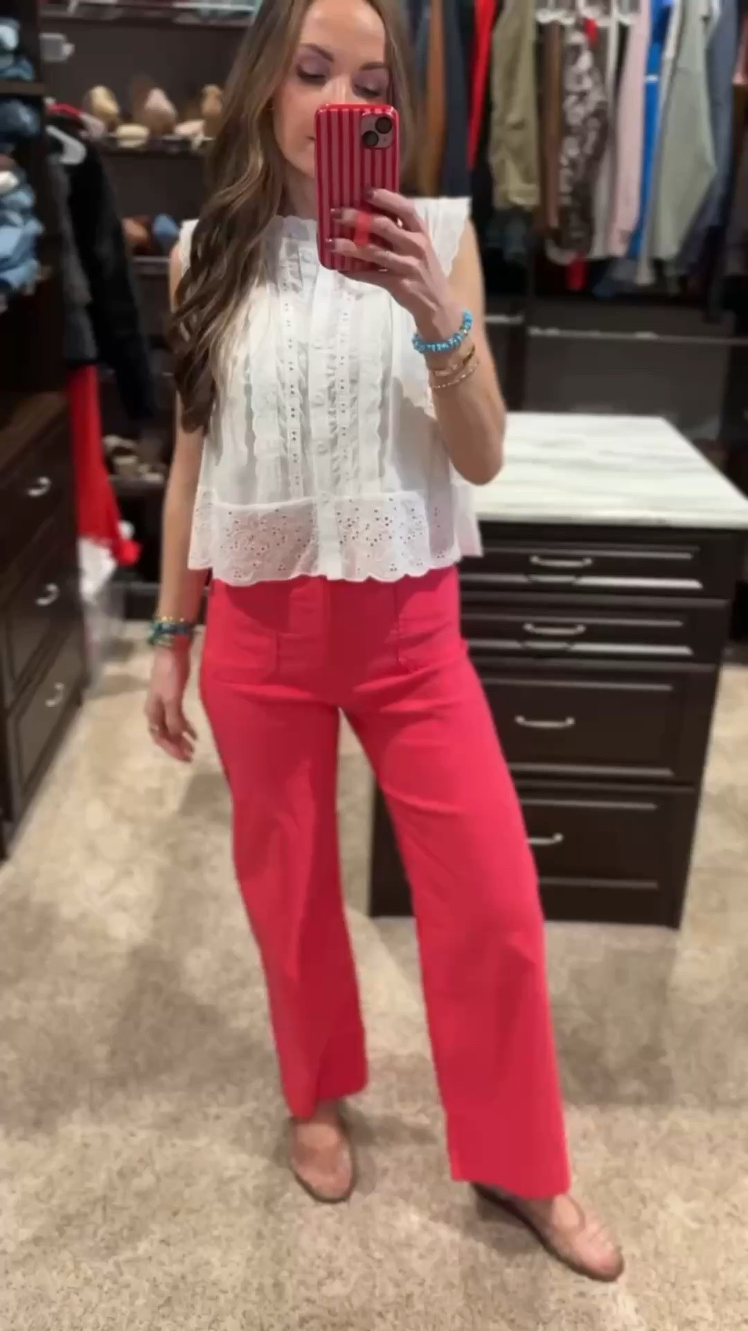 @Anthropologie magic fabric Colette pants are on sale! Love this color for spring, get your true size

#LTKSaleAlert