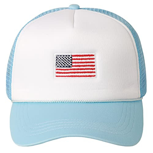 MIRMARU Retro Foam Mesh Trucker hat Trendy Design Summer Baseball Cap for Womens | Amazon (US)