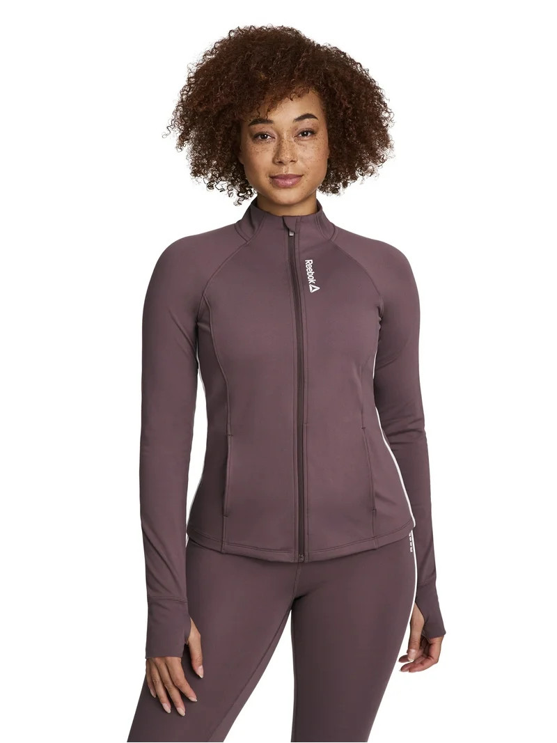 Reebok Women's and Women's Plus Sports Club Meet & Greet Performance Jacket, Sizes XS–3X | Walmart (US)