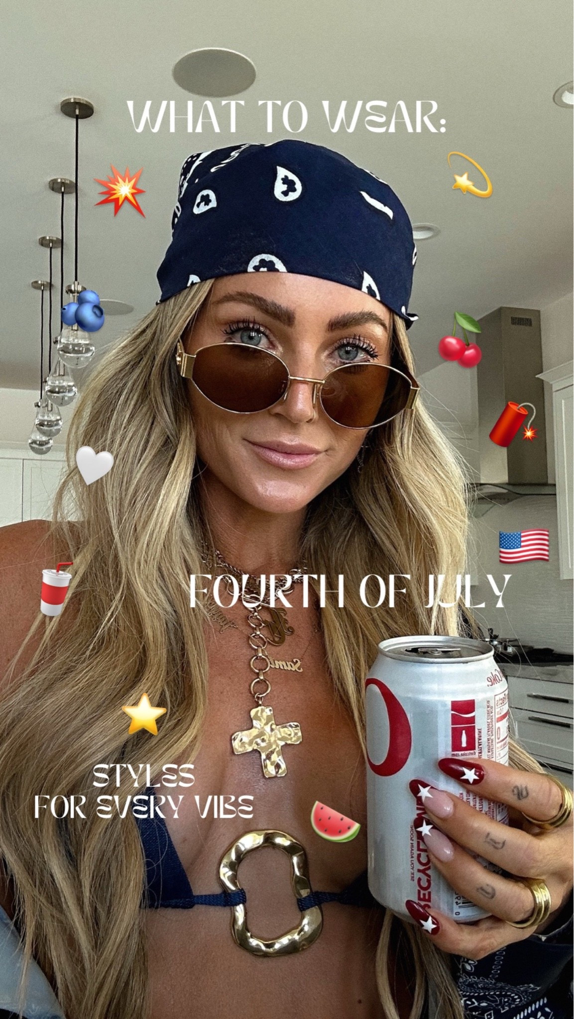 4th of July looks🇺🇸💫🥤🤍🫐