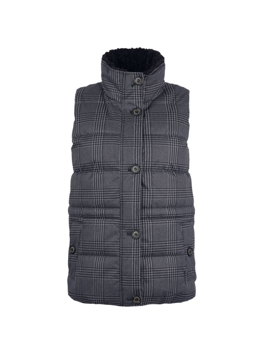 Herring Prince Of Wales Quilted Vest | Saks Fifth Avenue