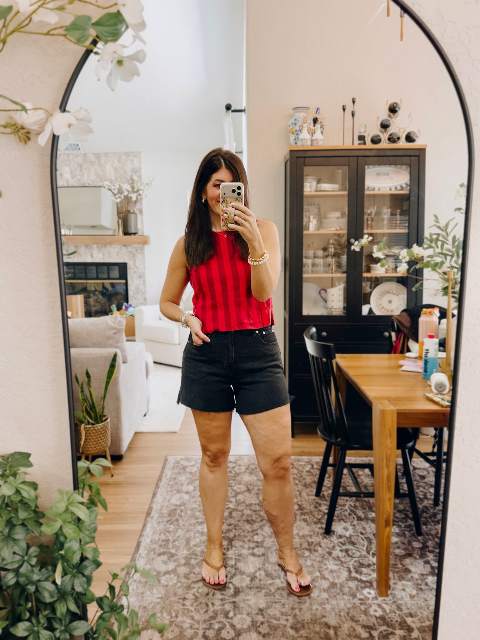 Grocery store outfit
In a medium tank
30 curvy shorts

#LTKMidsize #LTKOver40 #LTKootd
